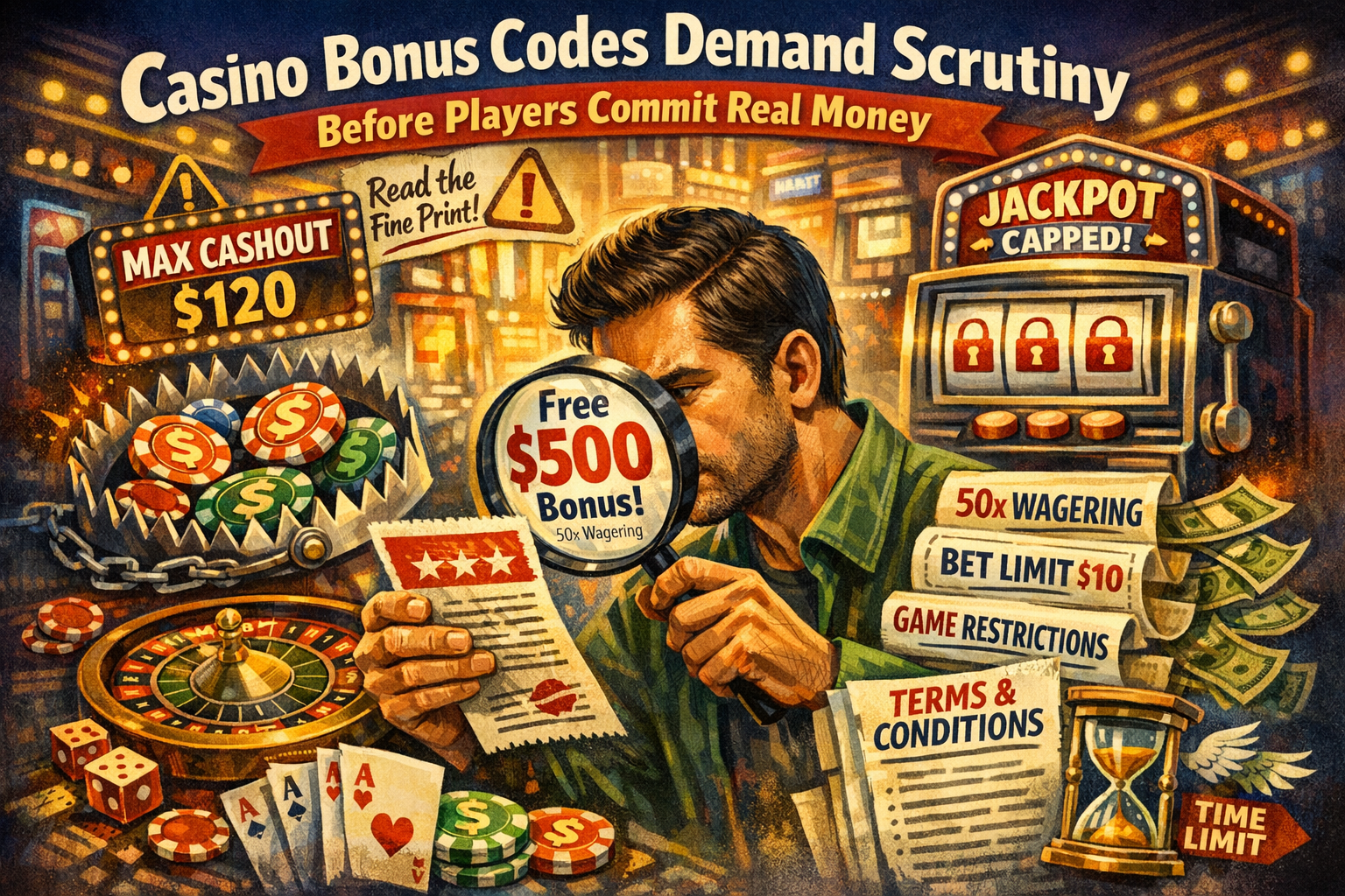 Casino Bonus Codes Demand Scrutiny Before Players Commit Real Money